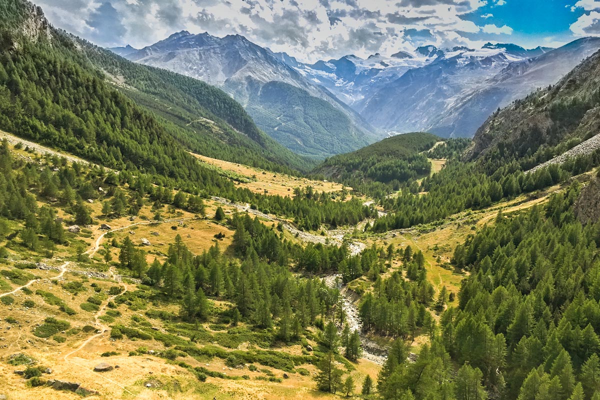 Aosta Mountainbike Traum