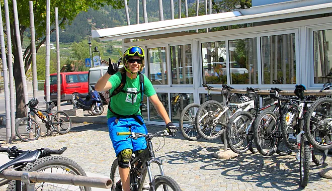 Mountainbike AllMountain Tour: Tour Eins