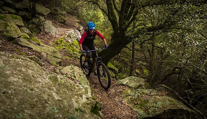 Mountainbike AllMountain Tour: Granite Trails am Perone