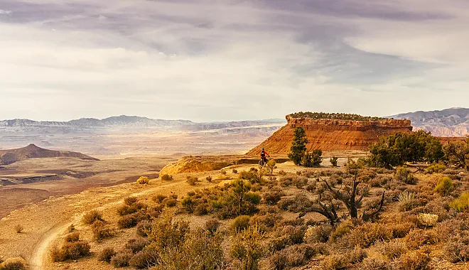 Mountainbike Enduro Tour: Gooseberry Mesa Trail