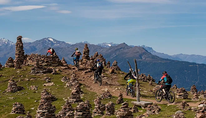 Mountainbike Enduro Tour: Stoanerne Mandln