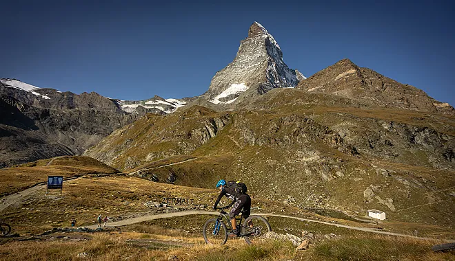Mountainbike  Tour: Wallis Bike Himmel