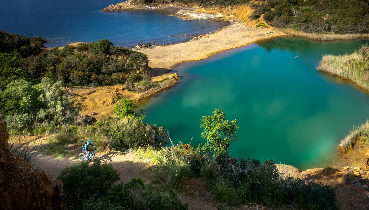 Trails auf Elba mit dem E-MTB