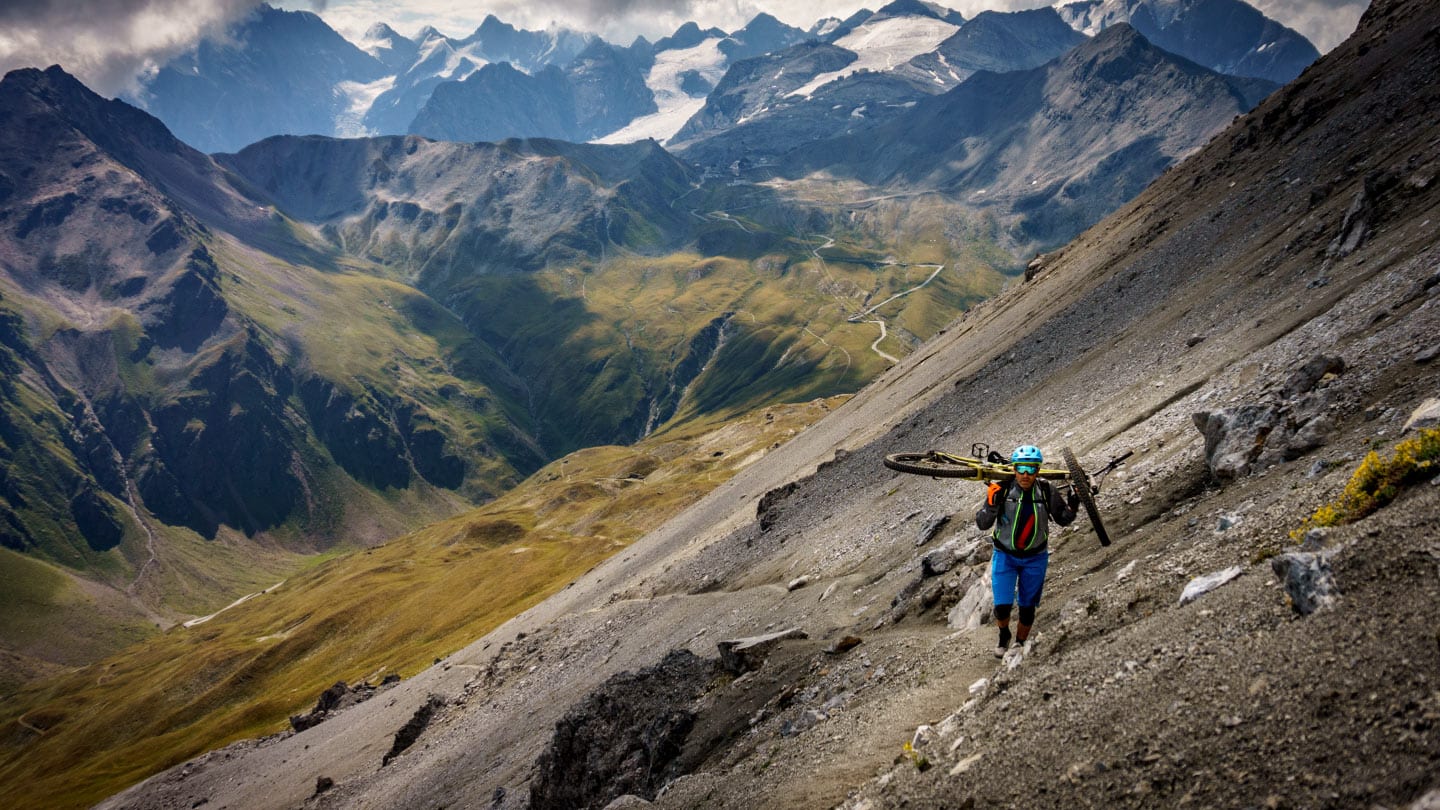 Uphill zum Piz Umbrail